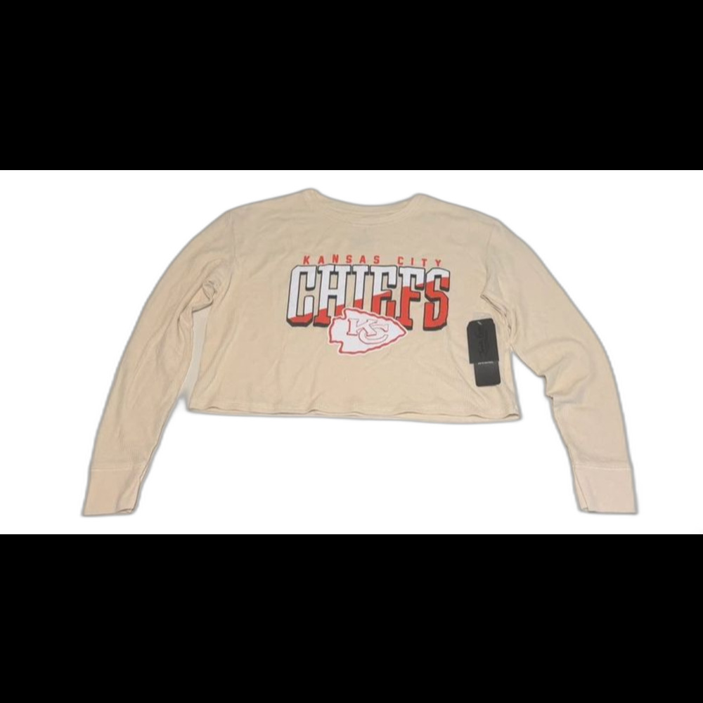 Kansas City Chiefs Oversized Crop Top XS NWT Junk Food